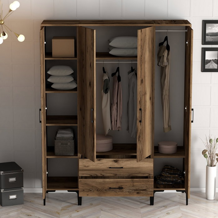 Hanah Home Kumsal PTP - Walnut